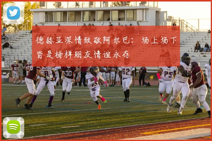 德赫亚深情致敬阿尔巴：场上场下皆是榜样朋友情谊永存